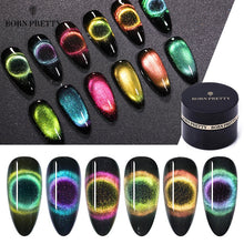 Load image into Gallery viewer, BORN PRETTY 9D Chameleon Cat Eye Nail Gel