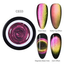 Load image into Gallery viewer, BORN PRETTY 9D Chameleon Cat Eye Nail Gel