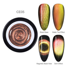 Load image into Gallery viewer, BORN PRETTY 9D Chameleon Cat Eye Nail Gel