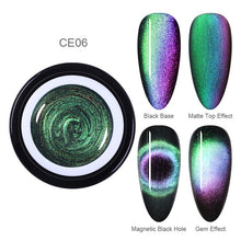 Load image into Gallery viewer, BORN PRETTY 9D Chameleon Cat Eye Nail Gel