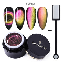 Load image into Gallery viewer, BORN PRETTY 9D Chameleon Cat Eye Nail Gel