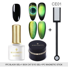 Load image into Gallery viewer, BORN PRETTY 9D Chameleon Cat Eye Nail Gel