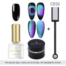 Load image into Gallery viewer, BORN PRETTY 9D Chameleon Cat Eye Nail Gel