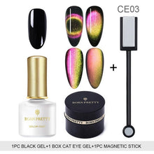 Load image into Gallery viewer, BORN PRETTY 9D Chameleon Cat Eye Nail Gel