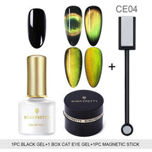 Load image into Gallery viewer, BORN PRETTY 9D Chameleon Cat Eye Nail Gel