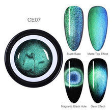 Load image into Gallery viewer, BORN PRETTY 9D Chameleon Cat Eye Nail Gel