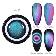 Load image into Gallery viewer, BORN PRETTY 9D Chameleon Cat Eye Nail Gel