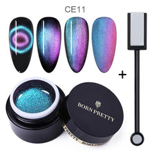 Load image into Gallery viewer, BORN PRETTY 9D Chameleon Cat Eye Nail Gel