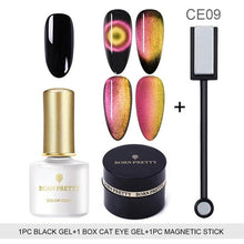 Load image into Gallery viewer, BORN PRETTY 9D Chameleon Cat Eye Nail Gel