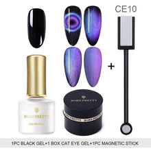 Load image into Gallery viewer, BORN PRETTY 9D Chameleon Cat Eye Nail Gel
