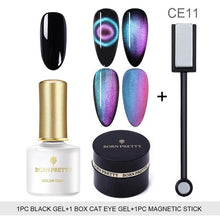 Load image into Gallery viewer, BORN PRETTY 9D Chameleon Cat Eye Nail Gel