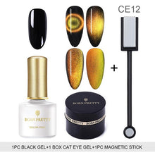 Load image into Gallery viewer, BORN PRETTY 9D Chameleon Cat Eye Nail Gel