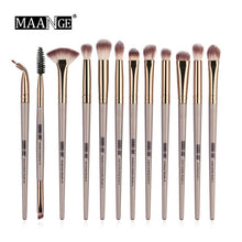 Load image into Gallery viewer, MAANGE Pro 12/18/20 pcs Makeup brushes set + Bag + Sponge