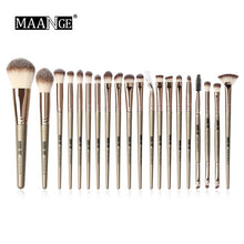 Load image into Gallery viewer, MAANGE Pro 12/18/20 pcs Makeup brushes set + Bag + Sponge