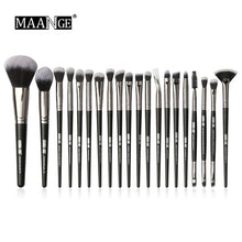 Load image into Gallery viewer, MAANGE Pro 12/18/20 pcs Makeup brushes set + Bag + Sponge