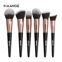 Load image into Gallery viewer, MAANGE Pro 12/18/20 pcs Makeup brushes set + Bag + Sponge