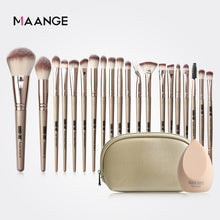 Load image into Gallery viewer, MAANGE Pro 12/18/20 pcs Makeup brushes set + Bag + Sponge